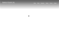 Desktop Screenshot of barkercalkins.com